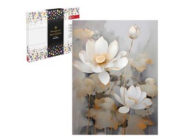 Алмаз. моз. 30*40 см, с подр., полн. зап. Цветок лотоса. Арт. 68639