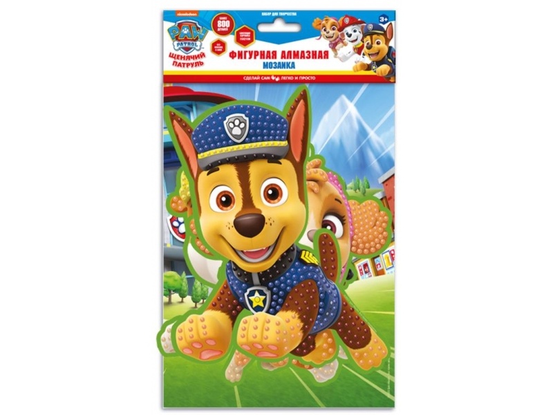 Алмаз. моз. фигурная Щенячий Патруль 15*25 см. AMF-113890