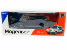 Машина «ВАЗ 2107» на р/у (аккум., заряд USB, свет) 32*14*14 см в кор. MS 1
