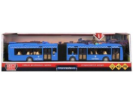 Машина Троллейбус 45 см, пласт., двери, свет, звук, инерц., кор. Технопарк