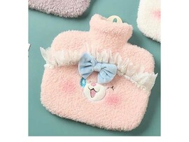 Грелка плюшевая "Sweet hugs" 20х20 см, 1000 мл, розовый. Арт. 129-R003-03