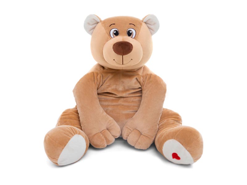 Мягкая игр. Медведь Лари 85см, кофейный. МЛари/45/56-1