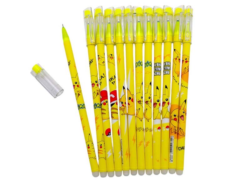 Ручка гел. со стир. черн. "Pokemon" 0.5 мм, синяя (кратно 12)