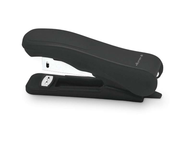 Степлер Attomex № 10 усиленный, до 18 л., пласт., антистеплер, черный, к/к