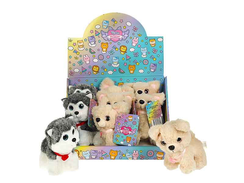 Мягкая игр. "Милые щенки" 14 см, ассорти. M098800-14D
