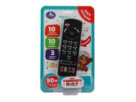 Обуч. игр. "Пульт" 130 песен, загадок, стихов, свет, на блист. HT583-R-WOD