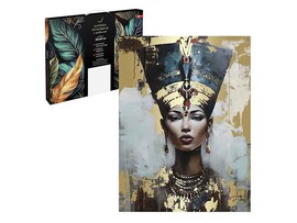 Картина по ном. на холсте 30х40 см с поталью Египетская царица. Арт. 67961