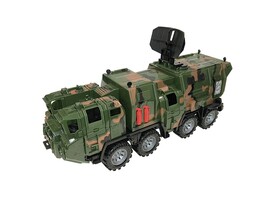 УЦЕНКА Военный тягач "Щит" 58,4 см с кунгом. Арт.257/1