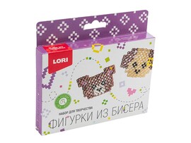 Фигурки из бисера "Медвежонок, щенок"