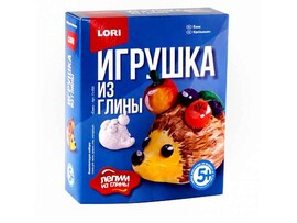 Игрушка из глины "Ежик"