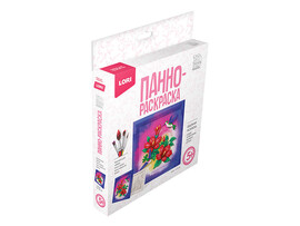 3D Art. Панно-раскраска "Колибри"