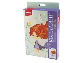 Квиллинг. Панно "Фея"