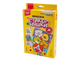 Фреска. Картина из песка и блесток Стикерняшки "Любимки"