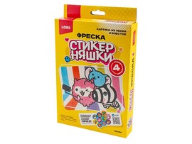 Фреска. Картина из песка и блесток Стикерняшки "Селфи"