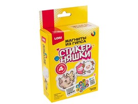 Магниты из гипса Стикерняшки "Весёлые друзья"