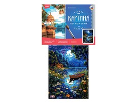 Картина по ном. холст на подр. 30*40 см "Волшебство ночи"