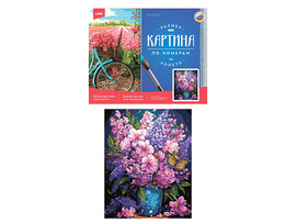 Картина по ном. холст на подр. 40*50 см "Цветочный натюрморт"
