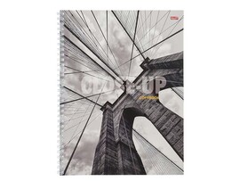 Тетрадь А4 60 л. Тема города, клетка, гребень. 60-8343