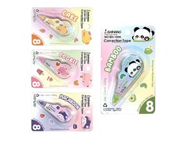 Корректор-лента "Зверюшки" 3м*5мм, блистер, микс. Н21561-5