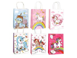 Пакет подар. крафт "Единорог" 22*27 см, ассорти. Р10846-39