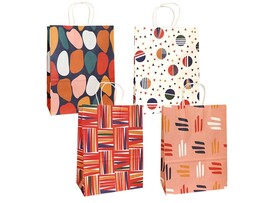 Пакет подар. крафт "Абстракция" 22*27 см, ассорти. Р10846-27