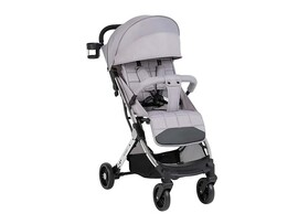 Kоляска детская прогулочная Farfello Comfy Go 106х80х51 см, блестящий серый. CG-105