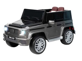 Электромобиль Р/У Джип Серый 125х72 см, аккум., свет, зву, USB, Bluetooth. TR115