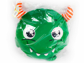 Подушка-игрушка Монстрик зеленый 40 см MSR-004 доставка оптом в Донецк