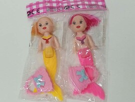 Кукла "Русалка" 13 см, аксесс., цв. микс, в пак. Арт. 49891