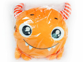 Подушка-игрушка Монстрик оранжевый 40см MSR-005 доставка оптом в Донецк