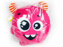 Подушка-игрушка Монстрик розовый 40 см MSR-002 доставка оптом в Донецк