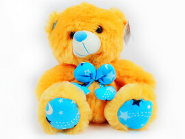 Медведь Бант сердечки 2476А/22 доставка оптом в Донецк