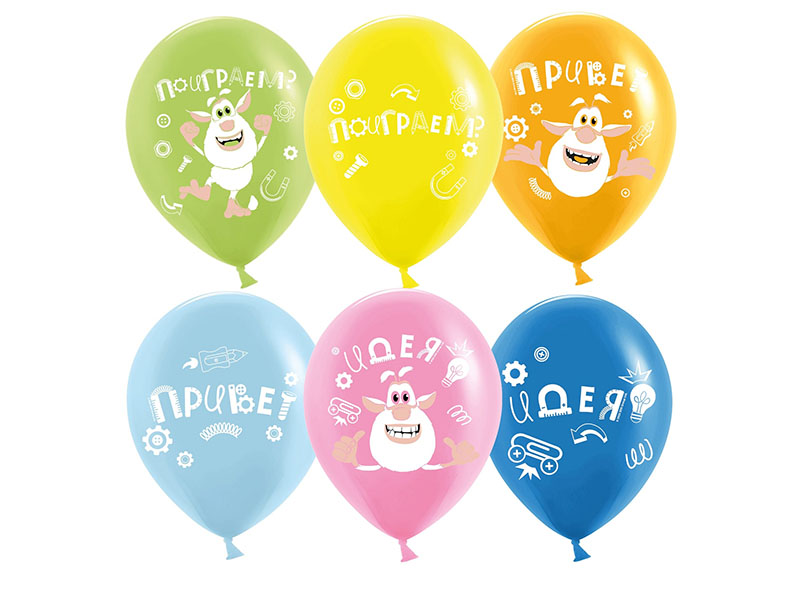 Шар Буба. Играем Вместе, пастель, 10 шт. (12''/30 см)