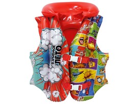 Жилет надувной 56*46 см 5+ 94178 доставка оптом в Донецк