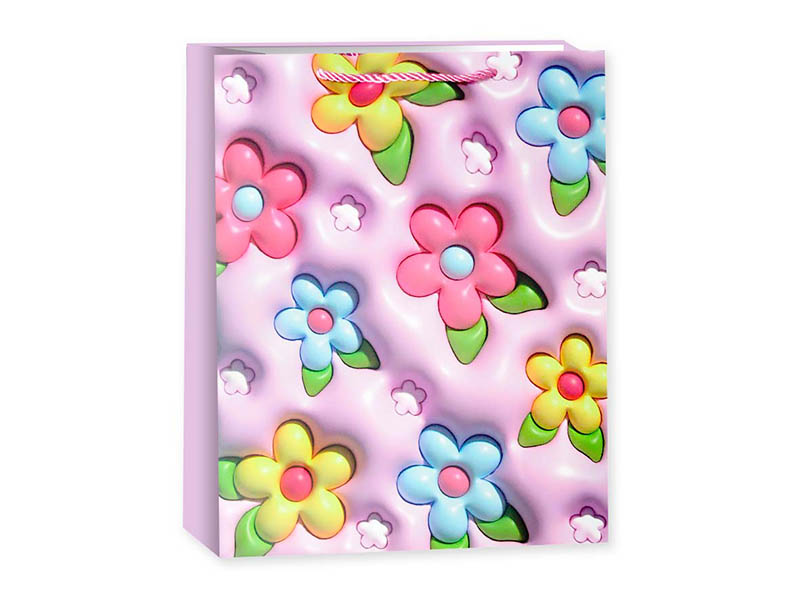 Пакет подар. "Цветочное ассорти №3" 23*18*10 см