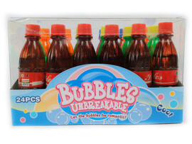 Мыльные пузыри гелевые «Напиток» 8 см (24шт/уп) в блистере 2018-52 доставка оптом в Донецк