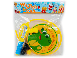 Водяной пистолет 20 см с рюкзаком «Дино» в пак. KLQ-0019-2 доставка оптом в Донецк