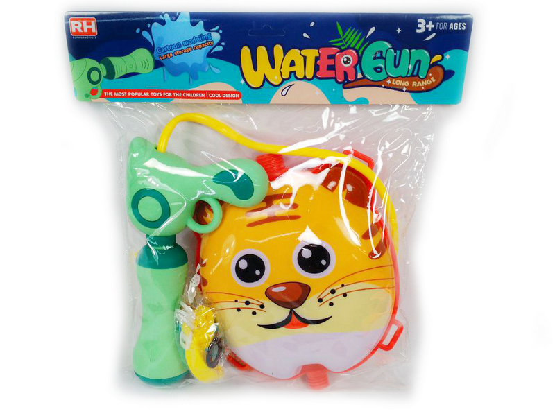 Донецк игрушка оптом Водяной пистолет 22 см с рюкзаком в пак. 923-09