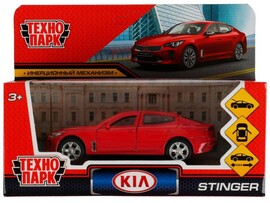 Технопарк. Машина «KIA STINGER» металл. инерц. 12 см (открыв. двери, багажник) красный доставка оптом в Донецк