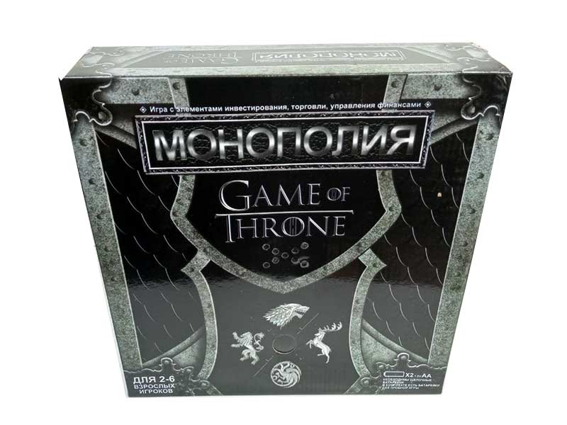 Игра экономическая «Монополия» на бат. с металл. фишками в кор. 4011