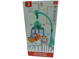 Мобиль на кроватку на п/у на бат. (свет, звук) 41*21*12 см в кор. HL2022-123