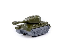 Танк "Штурм" инерционный (тёмно-зелёный) (в пакете)
