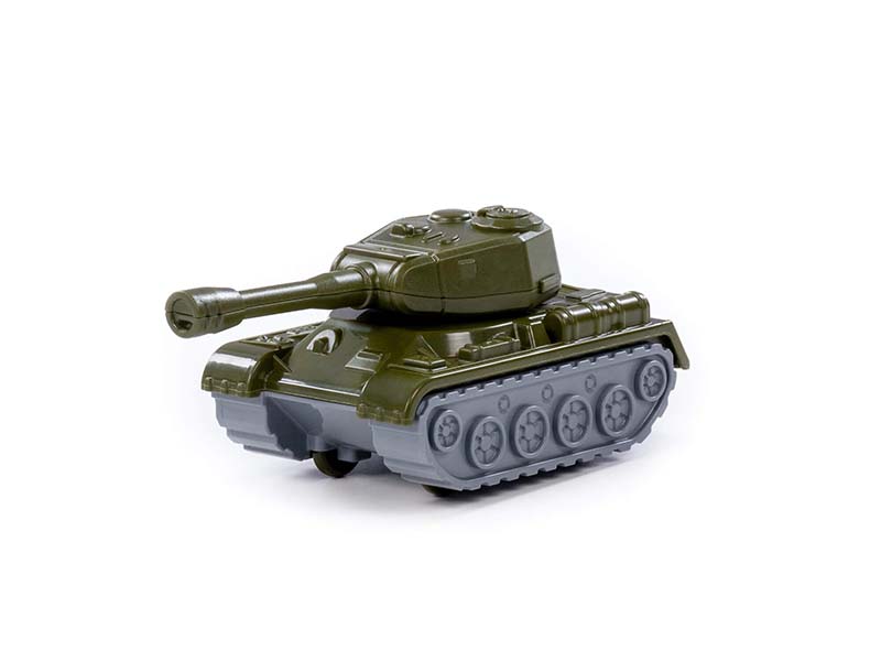 Танк "Штурм" инерционный (тёмно-зелёный) (в пакете)