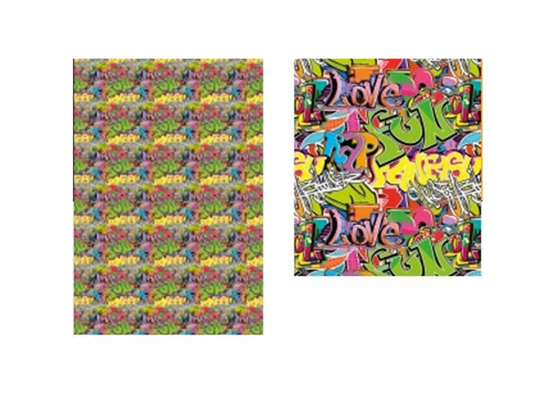 Упаков. бумага "Граффити-2" 70х100 см