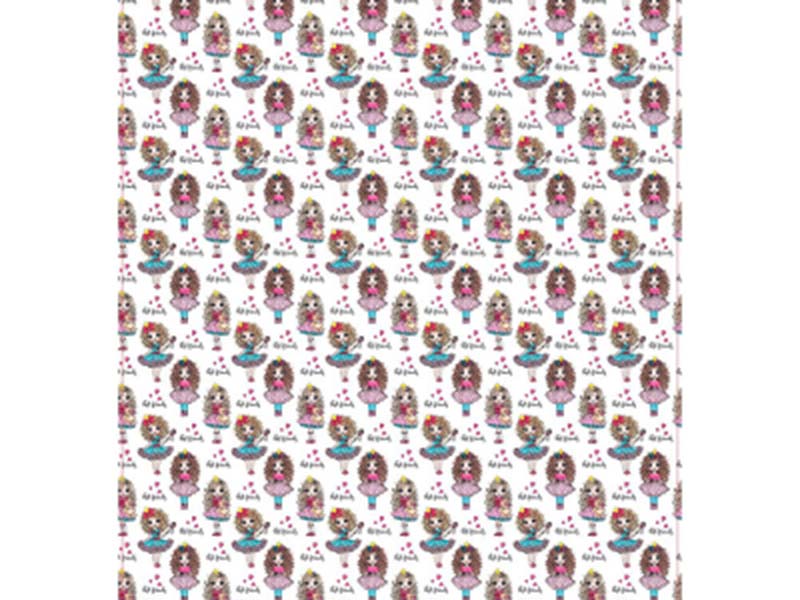 Упаков. бумага "Принцессы" 70х100 см