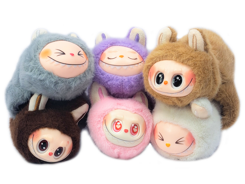 Донецк игрушка оптом Браслет «Лабубу» (мех) 17 см