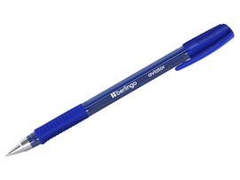 Ручка шариковая «Berlingo. Aviator» прозрачный корпус 0,7 мм СИНЯЯ (12шт/уп) доставка оптом в Донецк