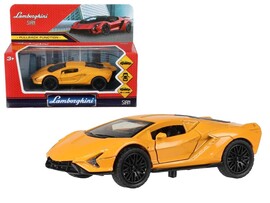 Машина металл. Lamborghini Sian 12 см, инерц., двери. Технопарк