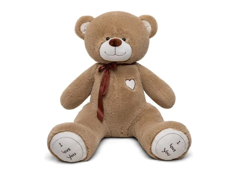 Донецк игрушка оптом Медведь Феликс кофейный 190 см