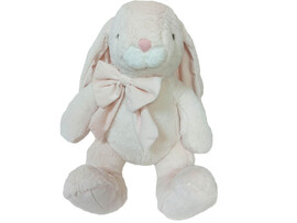 Кролик Банни персиковый (сидит) 37 см доставка оптом в Донецк